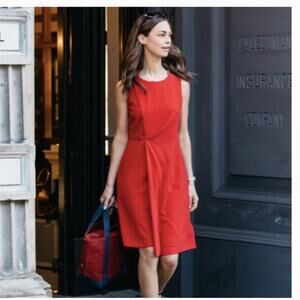 NWT Barbour Leathen Dress Tartan In Red 4